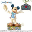 ジムショア 春を祝うミッキーマウス　ディズニー　ミッキーマウス 4059742 Spring Mickey Mouse Disney Traditions JimShore □は、帽子をとって春の行事を祝うミッキーマウス■サイズ：約高さ18cm×幅8cm×奥行き14cm表情や仕草もとってもキュートです。細部にまでこだわりを感じるディティールです。コレクションはもちろん、誕生日のお祝い、お友達や大切な方へののプレゼントギフトとしてもオススメのジムショア　Jim Shore　作品です。 ■素材：ストーンレジン製 ■Jim Shore（ジムショア）米国南部出身のアーティスト、Jim Shore(ジム・ショア)氏により作り上げられた人気のディズニー作品。ストーンレジンで成型し、熟練された職人の手によって一つ一つハンドペイントにより仕上げられるため同じ作品でも世界でただ一つだけの作品となっています。まるで木工品のような温もりのあるノスタルジックな雰囲気のフィギュア作品は、贈り物やコレクションとしてもオススメの逸品です。■お届けについて 日本では発売されていないレアなアイテムをできるだけたくさん皆様の元へお届けするため、ご注文からお届けまでに3週間前後かかります。 通関等により、予定よりもお時間がかかる場合がございます。当店に到着次第すぐに発送させていただきます。 ■ご注意・お客様ごとのオーダー受注のため、受注確認後の変更、キャンセルはできませんのであらかじめご了承の上、ご購入くださいませ。・Jim Shoreは、すべて手作業で作られているため、同じシリーズであってもひとつひとつ違った表情をしております。また、ブラウザやモニターの環境等により実物の色合いが画像と若干異なる場合がございます。予め、ご了承くださいませ。なお、「イメージ違い」等お客様都合での返品は承れません。・ジムショアは、ヴィンテージ風に仕上げた作品のため、あえて塗り残しや欠けを作ったり、まっすぐではない膨らみのあるラインや、ムラのある彩色や彫刻刀で削ったような跡などがみられます。 これらは商品不良ではなく、どの作品にもみられるデザインのため、これを理由にした返品や交換はお受けいたしかねます。 ヴィンテージ風の手仕事感を感じられる作風がジムショアの魅力となっております。その魅力あふれる作品を存分にお楽しみください。・日本の税関で開封検査を受けますので、箱には必ず開封した跡やテープ痕があります。また、発表されてから年数の経った作品や絶盤作品等は箱などが経年変化によりヤケや汚れがあることもございます。中は全て新品・未使用のものですので、ご安心くださいませ。・他店舗でも販売しておりますため、在庫の個数がございましても、完売もしくはお取り寄せとなる場合がございます。