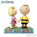 ジムショア チャーリーブラウン サリー 仲良し 兄妹 スヌーピー ピーナッツ 6005949 Charlie Brown and Sally Snoopy Pe...