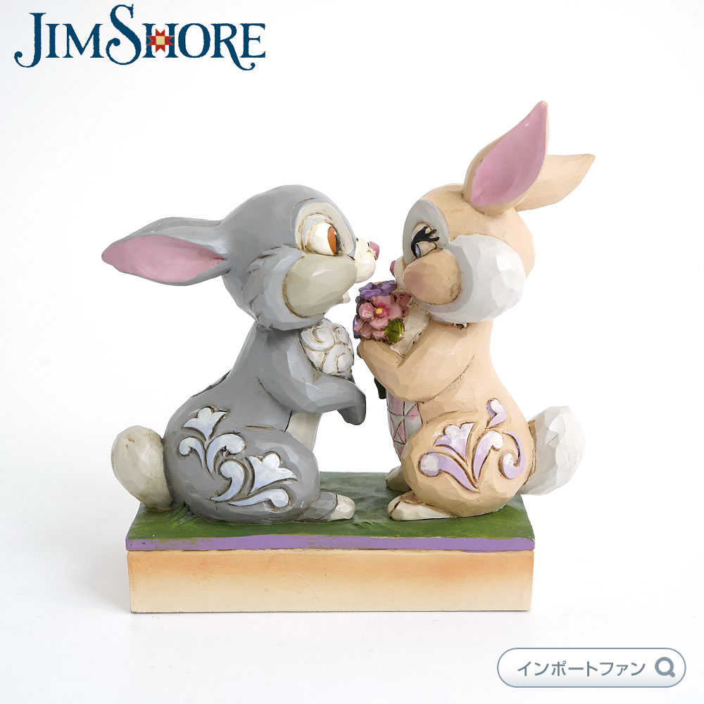 大特価アウトレット ジムショア バンビ とんすけ ミス バニー ディズニー Thumper And Blossom Jim Shore ポイント最大43 5倍 お買い物マラソン セール 公式の Sesnit Com Br