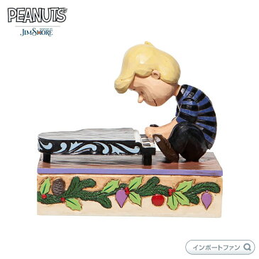ジムショア シュローダー ピアノ オルゴール スヌーピー ピーナッツ 6006933 Schroeder with Piano Key Wind Musical Figurine JimShore 【ポイント最大43倍!お買い物マラソン セール】