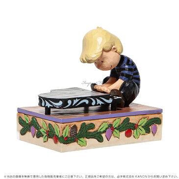ジムショア シュローダー ピアノ オルゴール スヌーピー ピーナッツ 6006933 Schroeder with Piano Key Wind Musical Figurine JimShore 【ポイント最大43倍!お買い物マラソン セール】