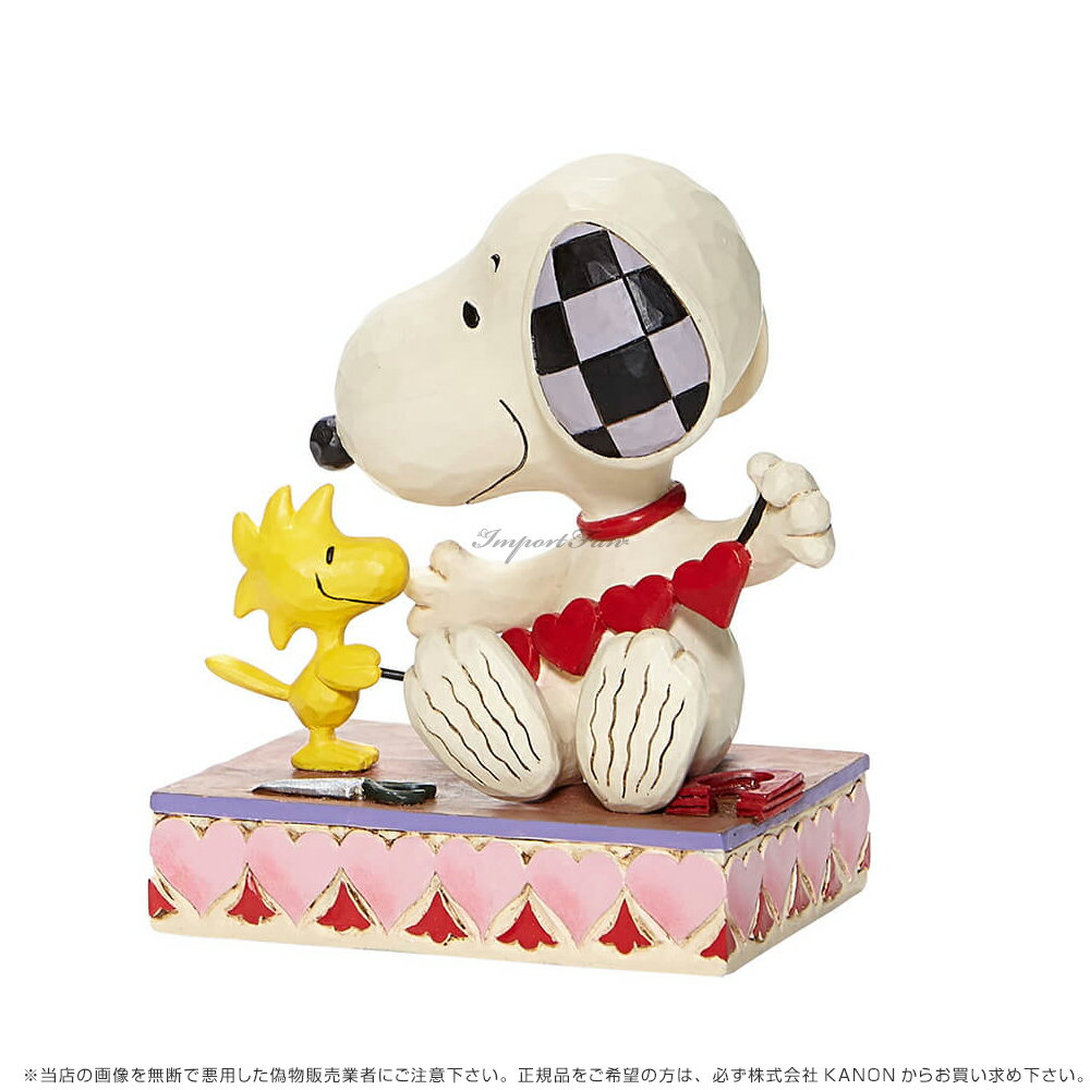 春夏新作モデル ジムショア スヌーピー ウッドストック ガーランド Snoopy With Hearts Garland Jimshore 置物 Indonesiadevelopmentforum Com