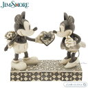 ジムショア ミッキー ＆ ミニー リアル スウィートハート ディズニートラディション 置物 4009260 Jim Shore Disney Traditions ギフト プレゼント 