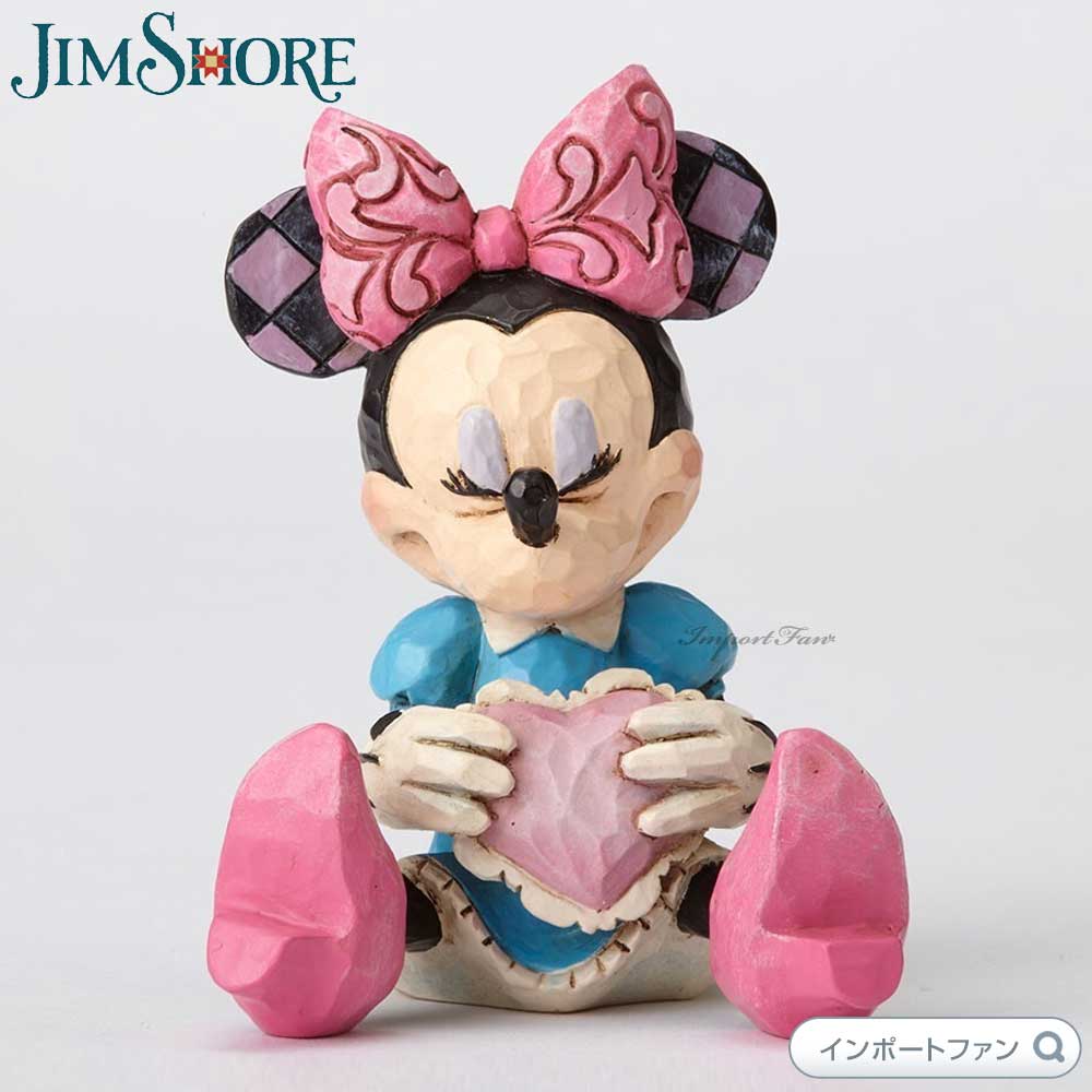 Rakuten - ジムショア ミニー ウィズ ハート ディズニートラディション 置物 4054285 Jim Shore Disney Traditions ギフト プレゼント □