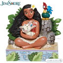 ジムショア モアナ ウェルカム トゥ モトゥヌイ モアナと伝説の海 子ぶたのプア ニワトリのヘイヘイ ディズニートラディション 置物 6008078 Jim Shore Disney Traditions ギフト プレゼント □(3)