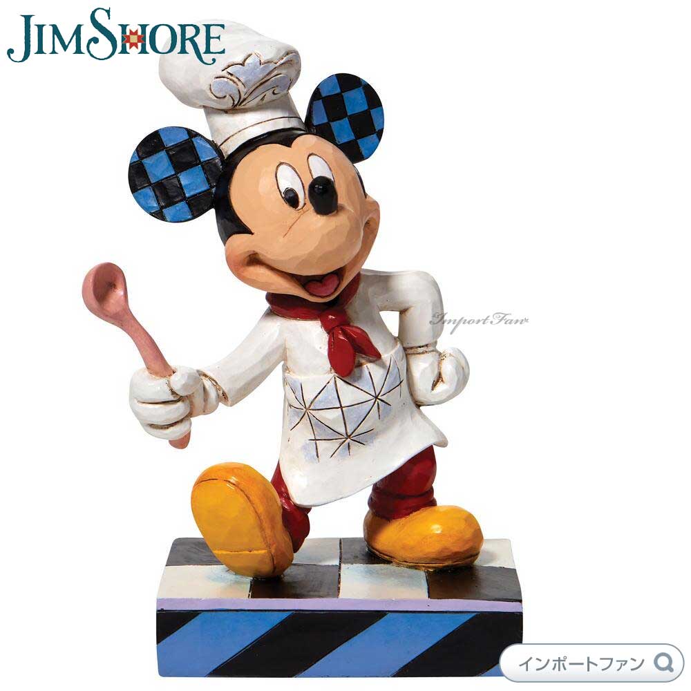 ジムショア シェフ ミッキー ディズニー 6010090 Chef Mickey JimShore 【ポイント最大46倍！お買い物マラソン セール】