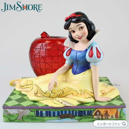 ジムショア 白雪姫&アップル ディズニー 6010098 Snow White & Apple JimShore □ ジムショア 白雪姫&アップル ディズニー 6010098 Snow White & Apple JimShore □