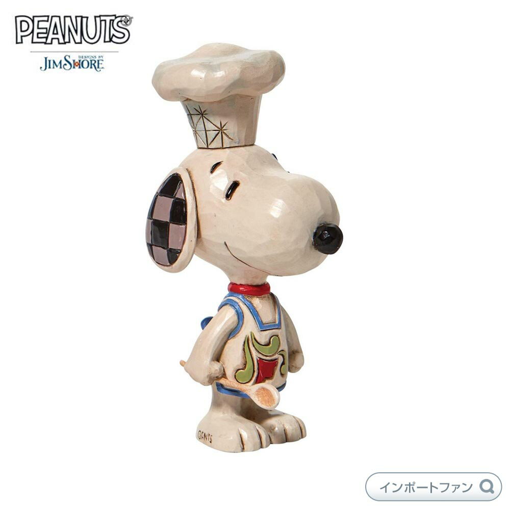 ॷ祢 ̡ԡ  ߥ ԡʥå 6010120 JSPEA Snoopy Chef Mini JimShore