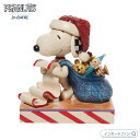 ジムショア サンタ スヌーピー リスト アンド バッグ クリスマス ピーナッツ 6010323 Santa Snoopy with List and Bag JimShore【ポイント最大47倍!お買い物マラソン セール】
