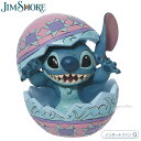 ジムショア スティッチ イン イースターエッグ リロ&スティッチ ディズニートラディション 置物 6011919 JIM SHORE Disney Traditions ギフト プレゼント □