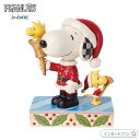 ジムショア スヌーピー ウッドストック スヌーピーとウッドストックのサンタさん クリスマス ピーナッツ 6015039 Snoopy and Woodstock Santas JimShore □