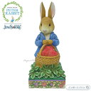 ジムショア イチゴのバスケットを持ったピーターラビット ウィズ ストロベリー 苺 置物 6012489 Peter Rabbit with Strawberri...