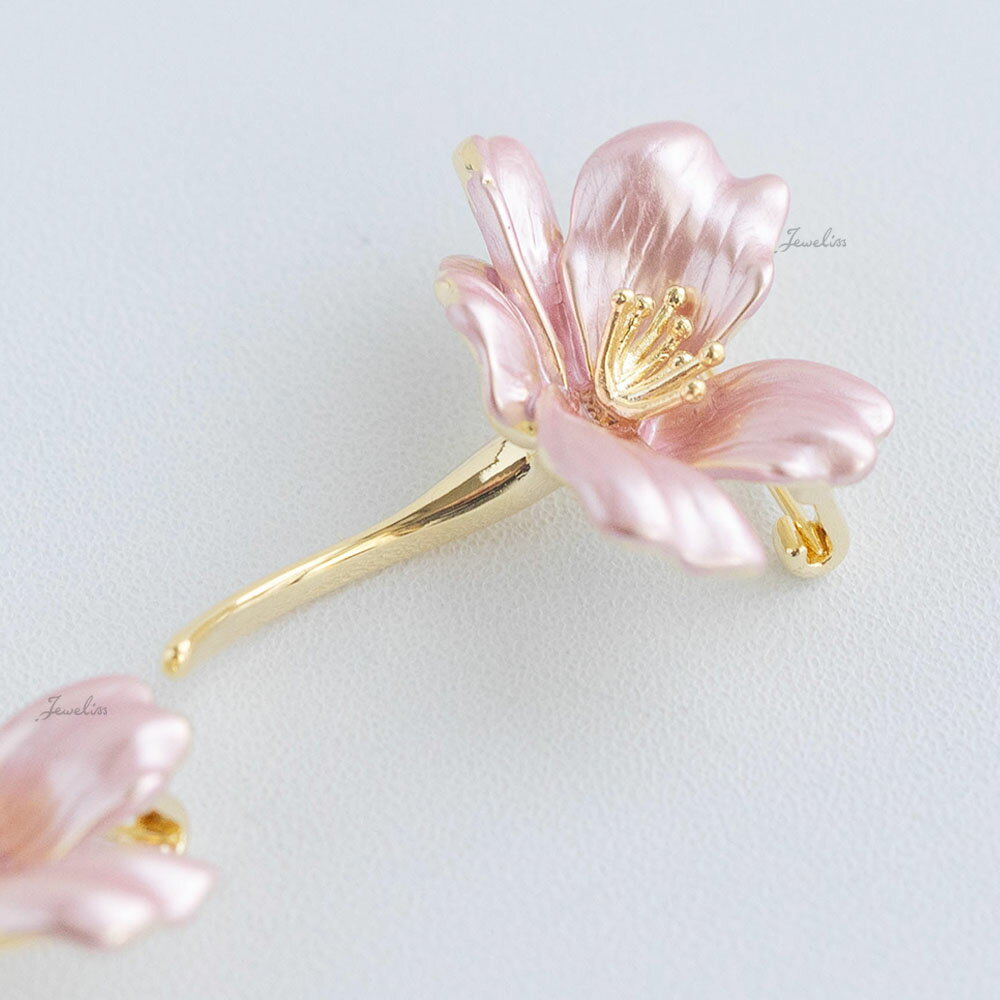 【マラソン限定P10倍】Jeweliss ブローチ 桜 2個セット フローリス floris さくら 春 花 ピンク 桜色 コサージュ セレモニー ギフト アクセサリー プレゼント ジュエリス 【ポイント最大46倍！お買い物マラソン セール】 本州送料無料 2