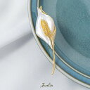 Jeweliss ブローチ Mosfera モスフェーラ ミズバショウ 水芭蕉 シェル 花 ジュエリス アクセサリー コサージュ セレモニー ギフト プレゼント□ 本州送料無料 即納