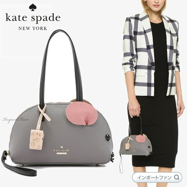 Kate Spade ケイトスペード キャッツ ミュウ マウス ハンドバッグ Cat's Meow Mouse Handbag Saffiano ねずみ 鼠 □