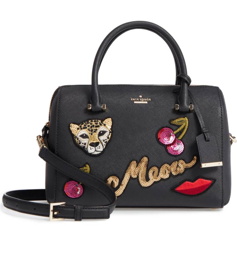 Kate Spade ケイトスペード マシェリ エンベリッシュ ラージ レーン ハンドバッグ Ma ch&#233 rie Embellished Large Lane 正規品 ギフト プレゼント □