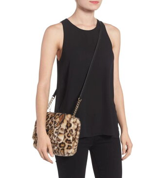 Kate Spade ケイトスペード ラン ワイルド レオパード マフ クロスボディ バッグ Run Wild Leopard print Muff □