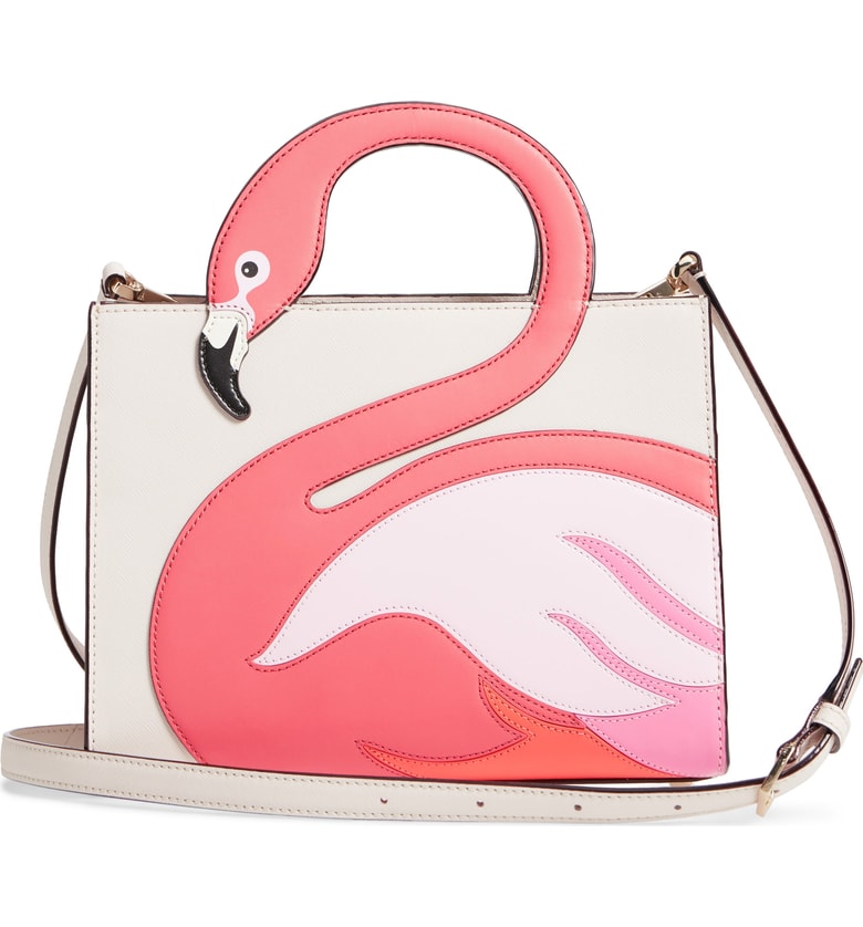 Kate Spade ケイトスペード バイ ザ プール フラミンゴ サム ハンドバッグ By The Pool Flamingo Sam ギフト プレゼント □