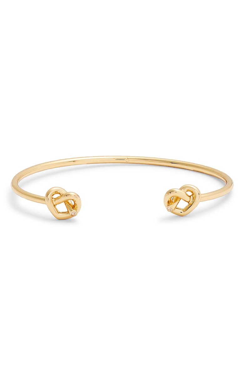 Kate Spade ケイトスペード ダブル ラブ ミー ノット カフ Double Loves Me Knot Cuff Bracelet ギフト プレゼント...