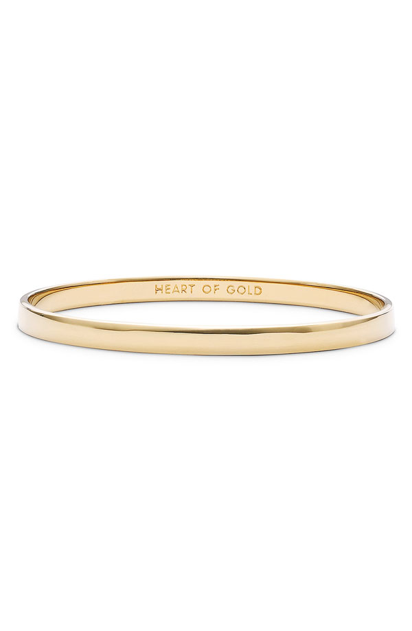 Kate Spade ケイトスペード イディオム ハート オブ ゴールド ウルトラスリム バングル idiom heart of gold ultraslim ...