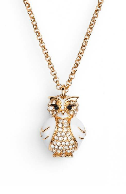 Kate Spade ケイトスペード スター ブライト オウル ミニ ペンダント ネックレス Star Bright Owl Mini Pendant 正規品 ギフト プレゼント □