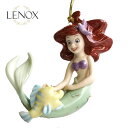 レノックス アリエルとフランダ― アリエルの親友 クリスマス オーナメント リトルマーメイド ディズニー 840826 Disney's Ariel's Best Friend Ornament by Lenox LENOX ギフト プレゼント □