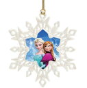レノックス アナとエルサ オーナメント クリスマス アナと雪の女王 ディズニー 852197 Disney's Frozen Ornament LENOX ギフ...