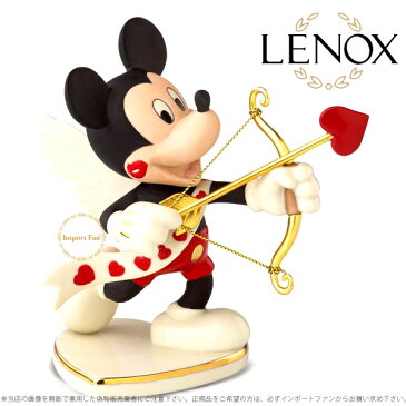 レノックス ディズニー ミッキー ミッキーマウス バレンタイン フォーユー 852409 ハートの矢 LENOX Disney's Mickey's Valentine For You ギフト プレゼント 【ポイント最大42倍！楽天スーパー セール】