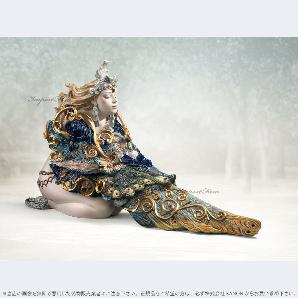 ���ɥ� �������� ������ �ե��󥿥��� ���� 01001956 LLADRO Winged Beauty Woman Sculpture. Limited Edition ��