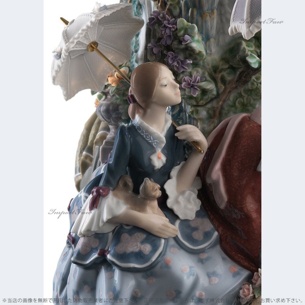 リヤドロ アランフェスの貴婦人たち 限定品 女性 01001968 LLADRO Ladies from Aranjuez Vase. Limited Edition【ポイント最大47倍!楽天スーパー セール】 [2]