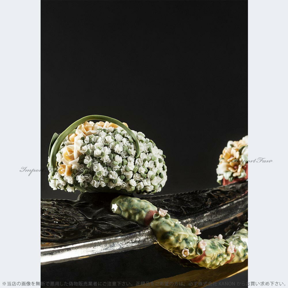 ���ɥ� �٥˥��Υ���ɥ� ������ ���� ���� 01002014 LLADRO Gondola in Venice Sculpture. Limited Edition ��