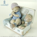 リヤドロ 僕の一番好きな場所 トランク 少年 クマ01006795 LLADRO MY FAVOURITE PLACE ギフト プレゼント □