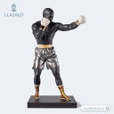 リヤドロ ボクサー 男性 01009772 LLADRO Boxer Sculpture □