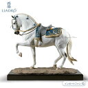 リヤドロ アンダルシアンホース 馬術 馬 置物 01002007 LLADRO ギフト プレゼント 【ポイント最大47倍！お買い物マラソン セール】