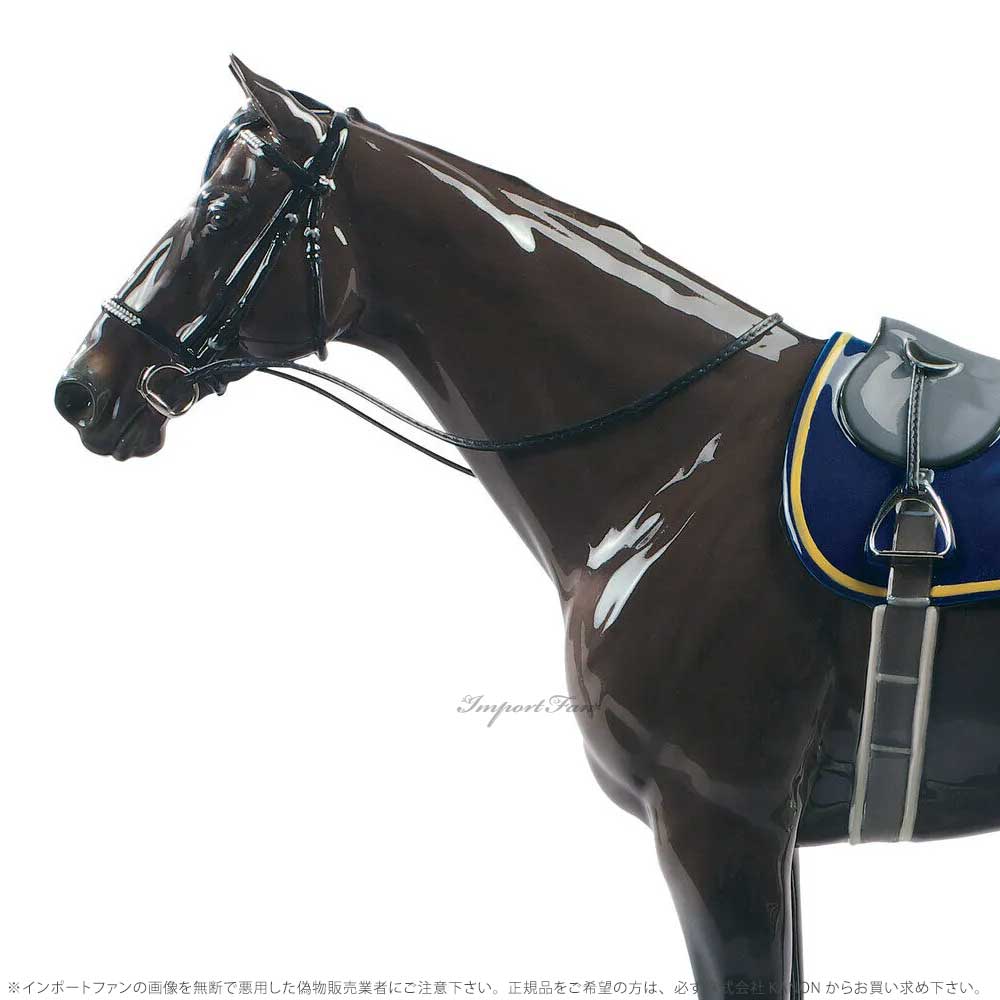 銘馬 ディープインパクト 馬 置物 01009...の紹介画像2