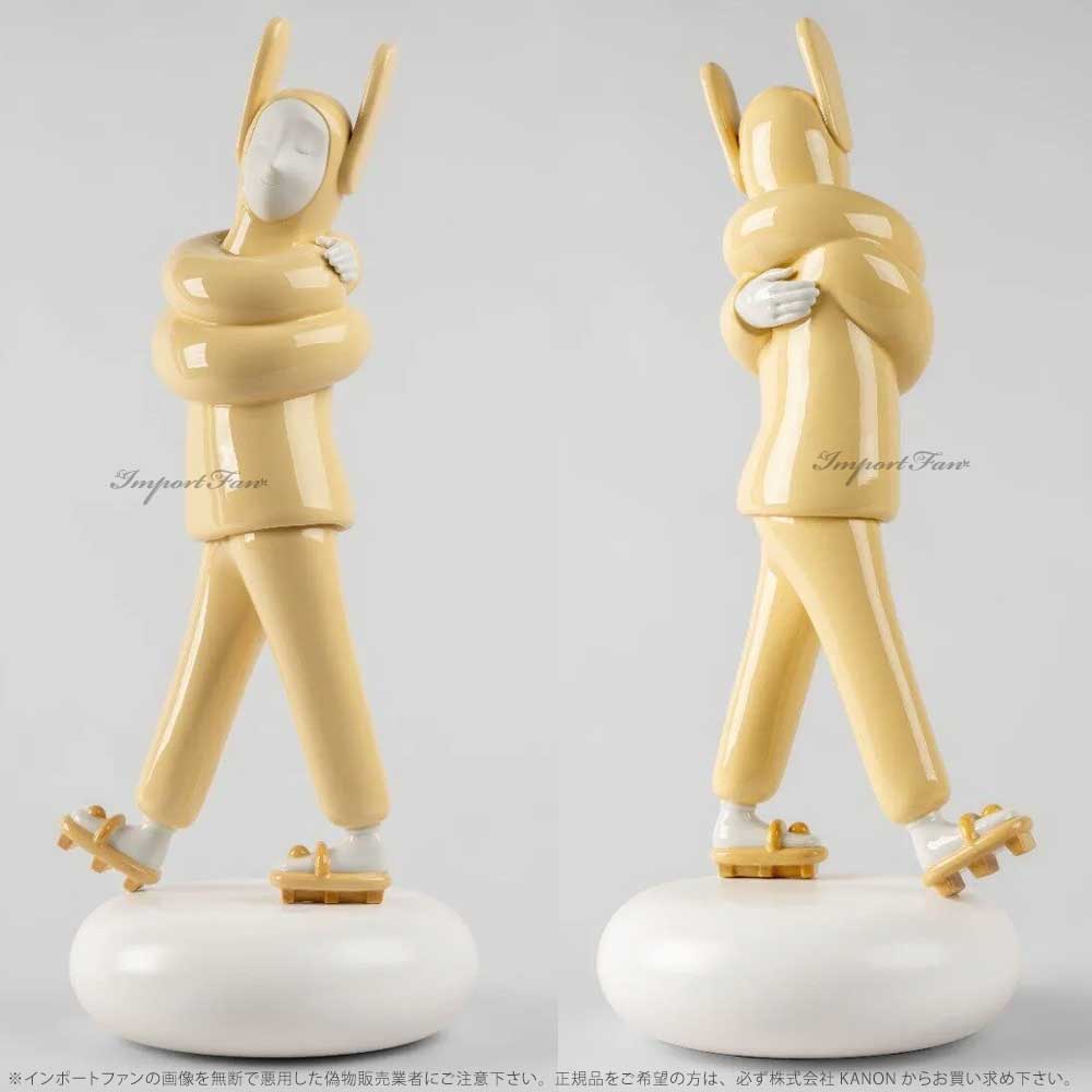 リヤドロ エンブレイス イエロー 抱きしめて 01009652 LLADRO ギフト プレゼント □ [3]