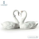 リヤドロ エンドレスラブ 白鳥 ハクチョウ ホワイト 鳥 置物 01006585 LLADRO ブライダルギフトや結婚祝いに 【ポイント最大47倍!お買い物マラソン セール】