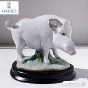 リヤドロ 十二支コレクション 亥 イノシシ 猪 置物 01008054 LLADRO The Boar ギフト プレゼント □