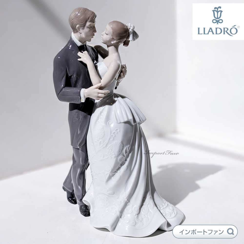 リヤドロ 愛のワルツ ウェディング 結婚式 置物 01008509 LLADRO ブライダルギフトや結婚祝いに プレゼント 【ポイント最大46倍！楽天スーパー セール】