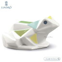 リヤドロ 折り紙 蛙 Origami カエル 濃淡カラー ホワイト 置物 01009266 LLADRO プレゼント ギフト 【ポイント最大46倍！お買い物マラソン セール】