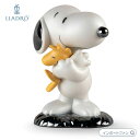 リヤドロ スヌーピー ウッドストック PEANUTS生誕70周年 置物 01009490 LLADRO ギフト プレゼント 【ポイント最大47倍！お買い物マラソン セール】