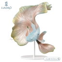 リヤドロ ベタ 2 左向き 熱帯魚 置物 01009701 LLADRO プレゼント ギフト□