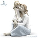 リヤドロ ママとおしゃべり 母親 娘 親子 置物 01008623 LLADRO ギフト プレゼント □