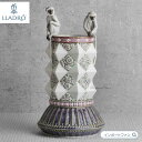 リヤドロ モンキー・ベース 花瓶 猿 ハヌマンラングール 花器 ピンク 置物 01009012 LLADRO ギフト プレゼント【ポイント最大47倍!お買い物マ...