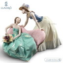 リヤドロ パーティーどうだった? 女性 01009222 LLADRO HOW IS THE PARTY GOING ギフト プレゼント□