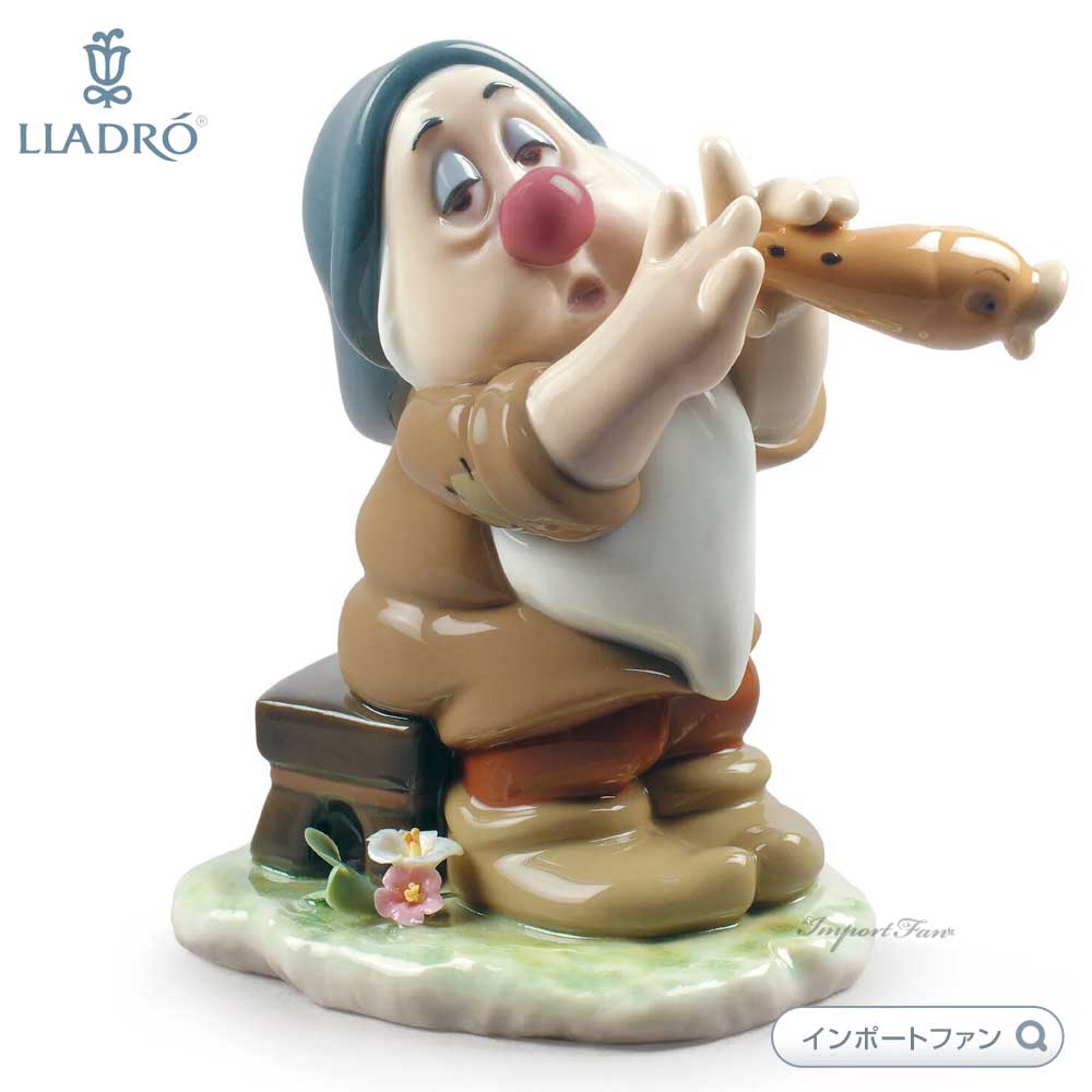 乐天商城 - リヤドロ スリーピー ねぼすけ 白雪姫と7人の小人 置物 01009326 LLADRO ギフト プレゼント □