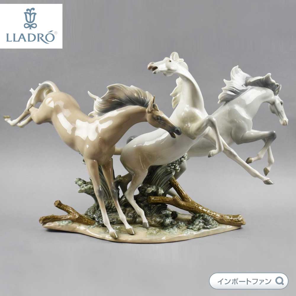 リヤドロ 飛翔 馬 ウマ 午 置物 01001420 LLADRO ギフト プレゼント 【ポイント最大46倍！お買い物マラソン セール】