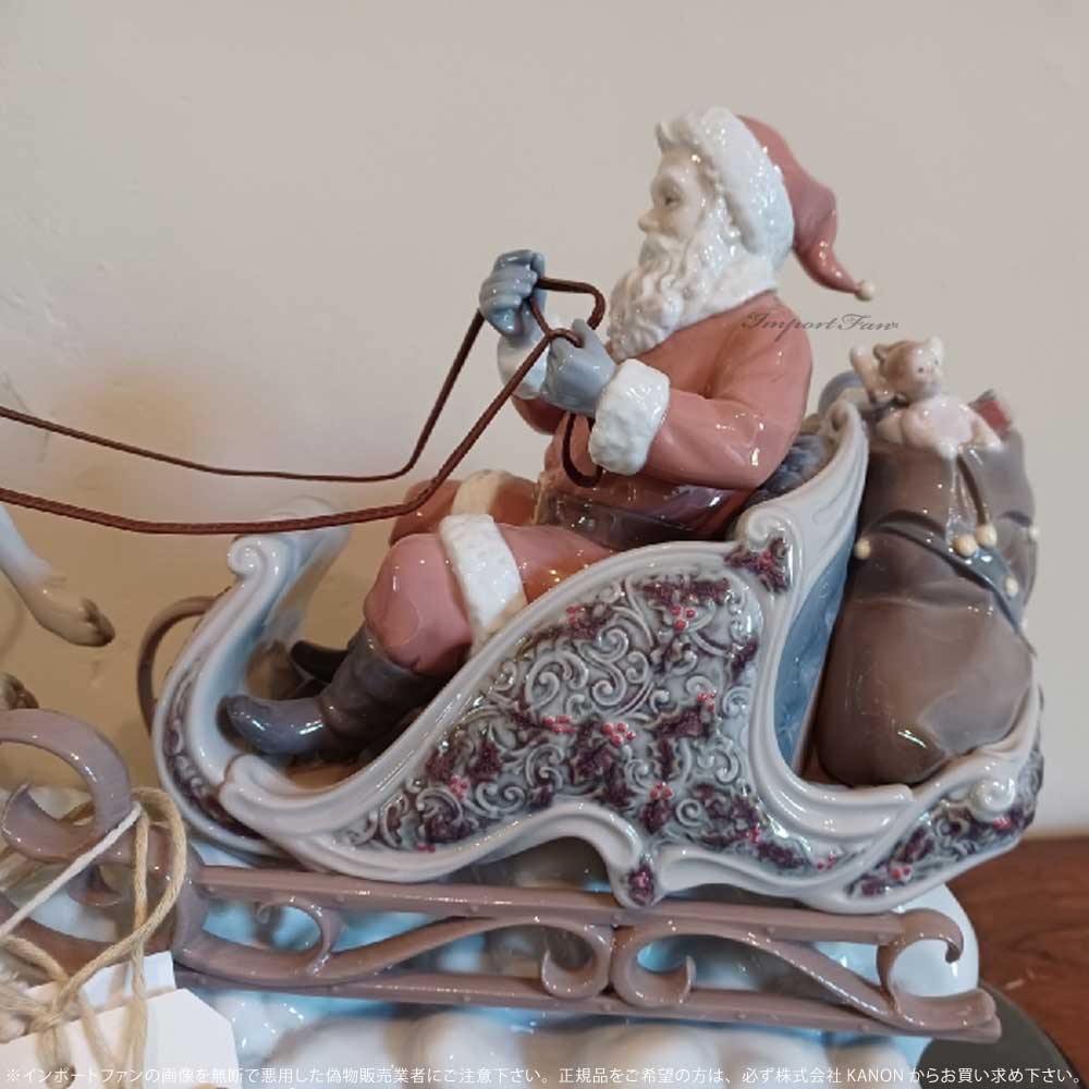 リヤドロ 良い子のもとへ サンタクロース クリ...の紹介画像3