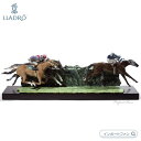 リヤドロ 優駿 世界限定制作数1500点 ダービー 競馬 ウマ 午 置物 01001967 LLADRO ギフト プレゼント □