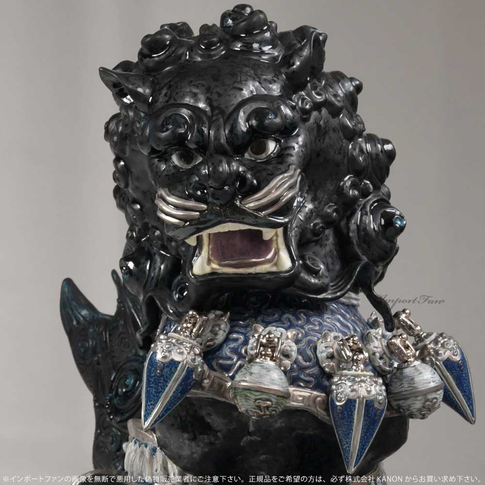 リヤドロ 聖なる獅子 雄 ブラック 世界限定制...の紹介画像2
